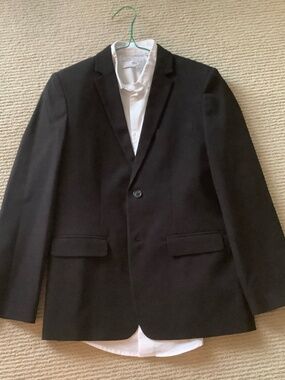Calvin klein Suit jacket and Shirt, youth size 16